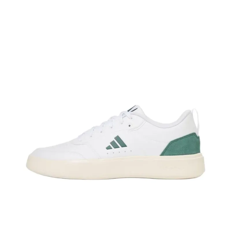 Adidas Park St Anti Slip Wear Resistant Low Top Skateboard Shoes Unisex White-0