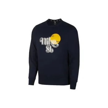 Nike SB Icon Sweatshirt Men's Navy Blue