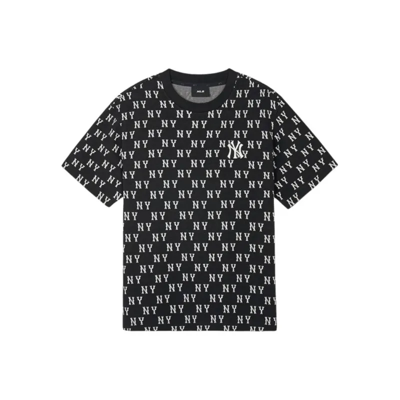 MLB New York Yankees T Shirt Unisex Black-0