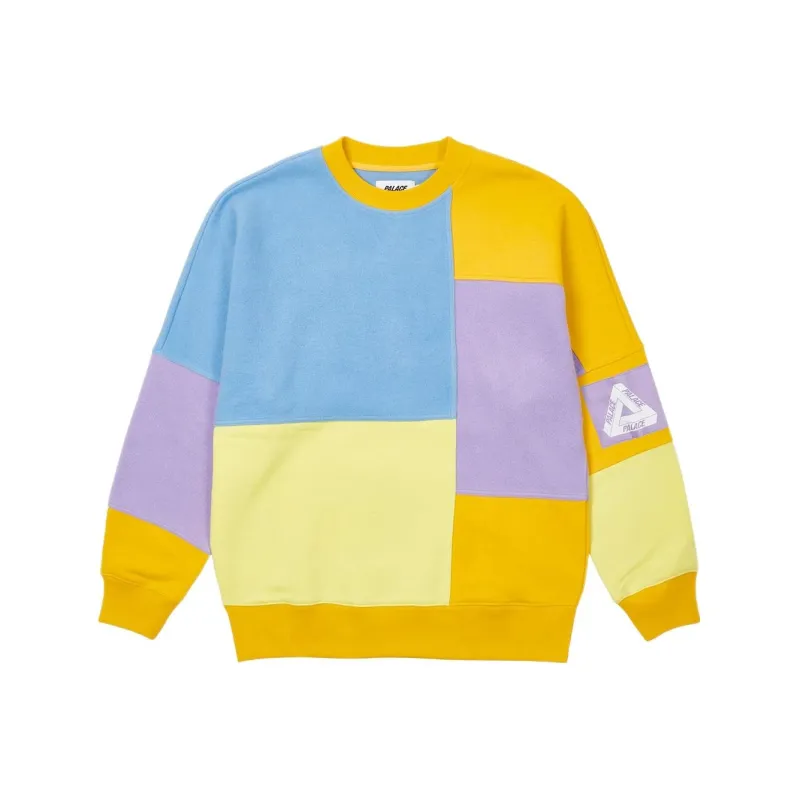 PALACE Colour Block Crew-0