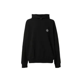 BALLY Motif Printed Drawstring Hoodie