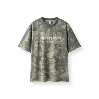 SEM/R Short Sleeved T Shirts Men's Green Tone 00344