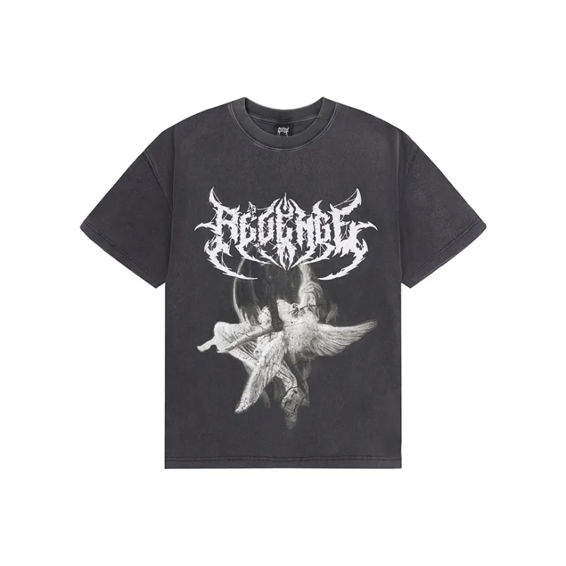 Revenge T Shirts Unisex Black-0
