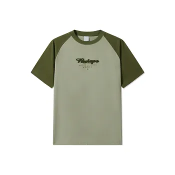 Cabbeen T Shirts Men Grass Green 58