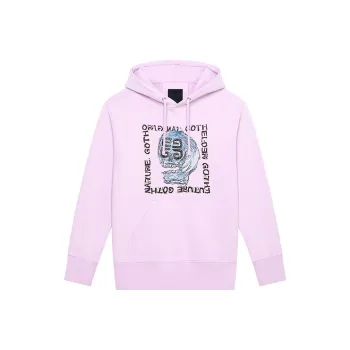 Givenchy Slim Fit Embroidery And Print Hoodie