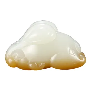 Treasure Pendants White Jade/Pale Greenish White Jade Women's