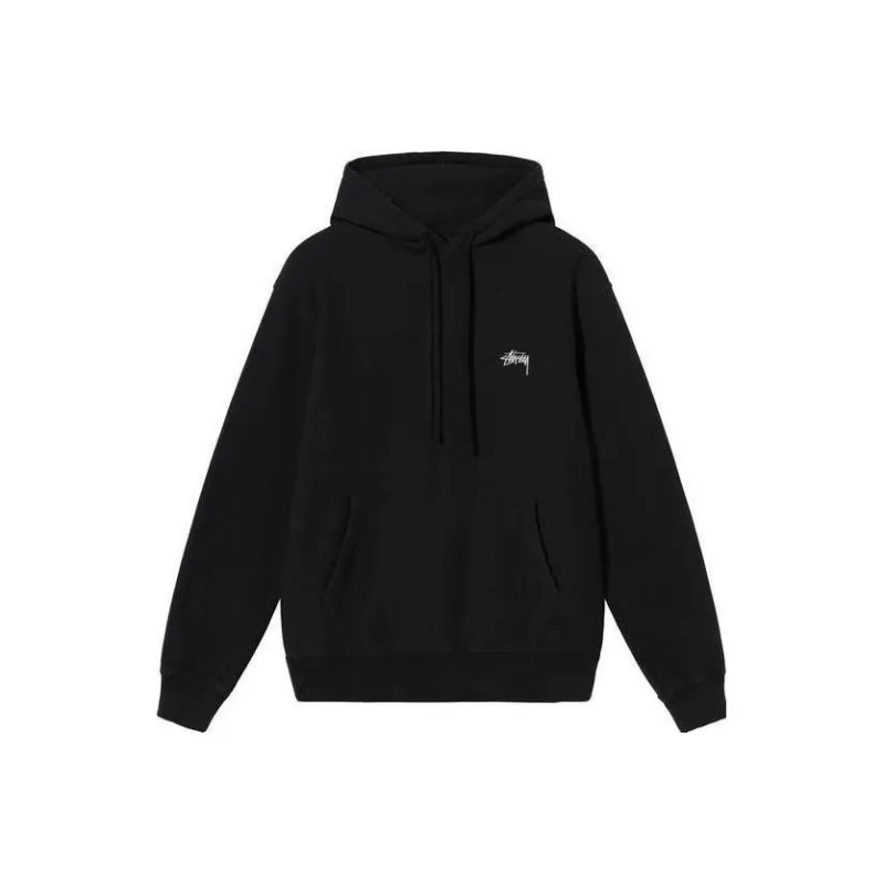 Stussy Overdyed Stock Logo Hoodie-0
