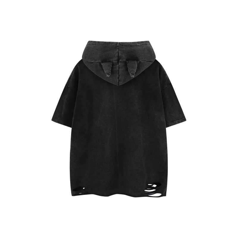 BEAR UNION Drop Shoulder Sleeve T Shirt Unisex-1