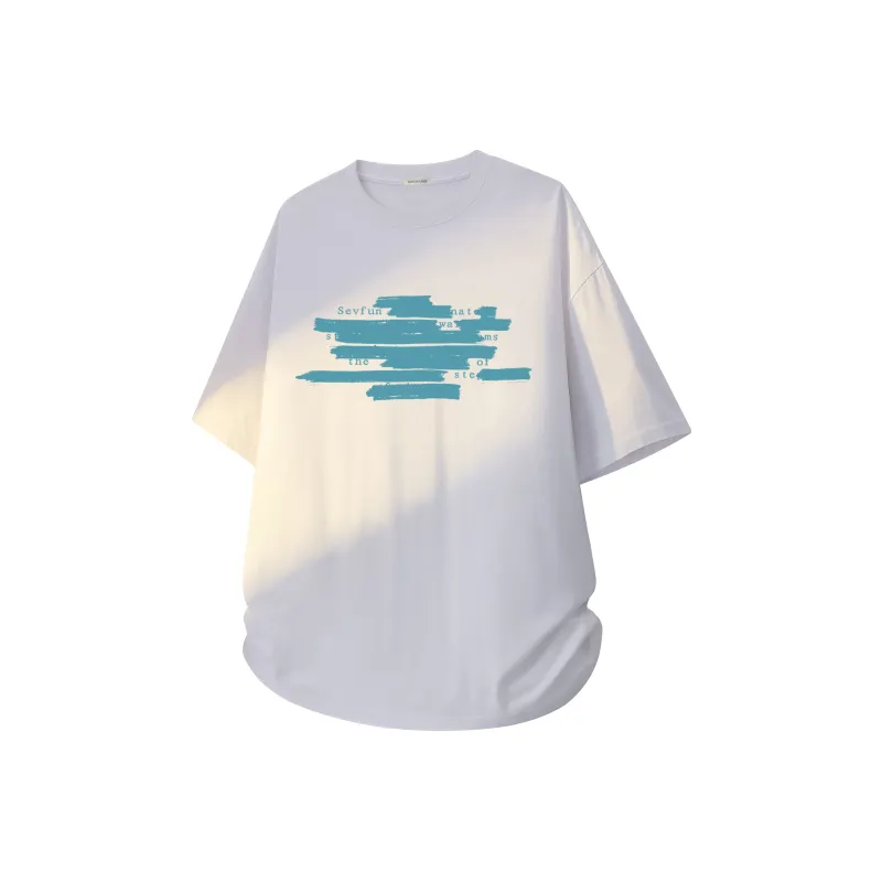 7 SEVFUN T Shirt Unisex Misty Blue-11