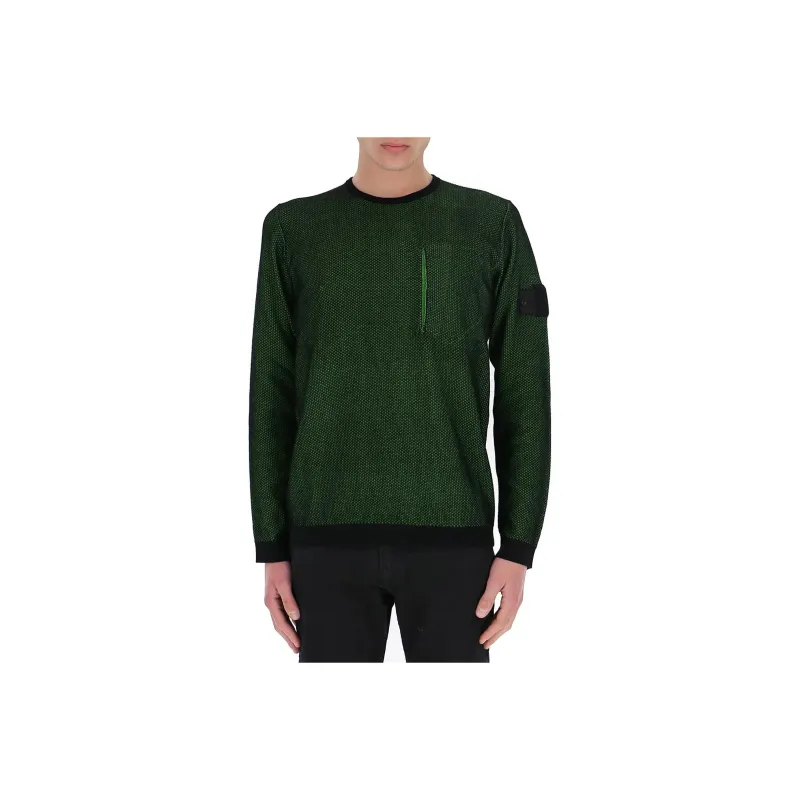 STONE ISLAND Sweatshirts Men Green-0