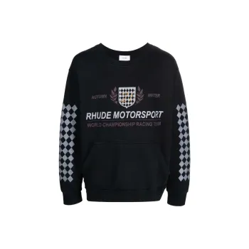 RHUDE Motor Crest Crew