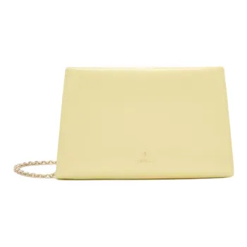 Furla Leather Handheld Shoulder Bag Mini Women's Yellow