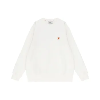 MLB Sweatshirts Unisex Ivory White