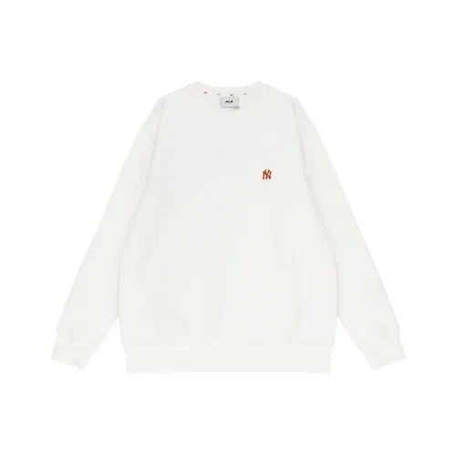 MLB Sweatshirts Unisex Ivory White