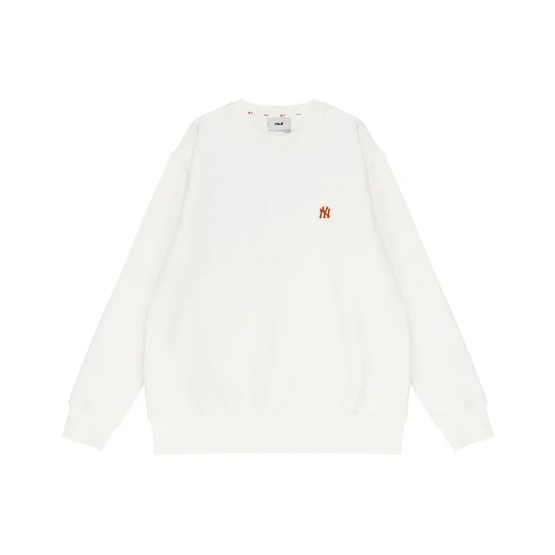 MLB Sweatshirts Unisex Ivory White-0