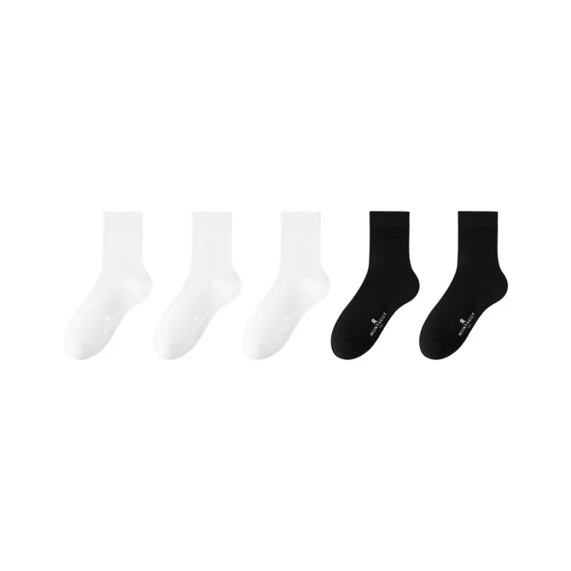 Montagut Mid Calf Socks Men's 5 Pack-40