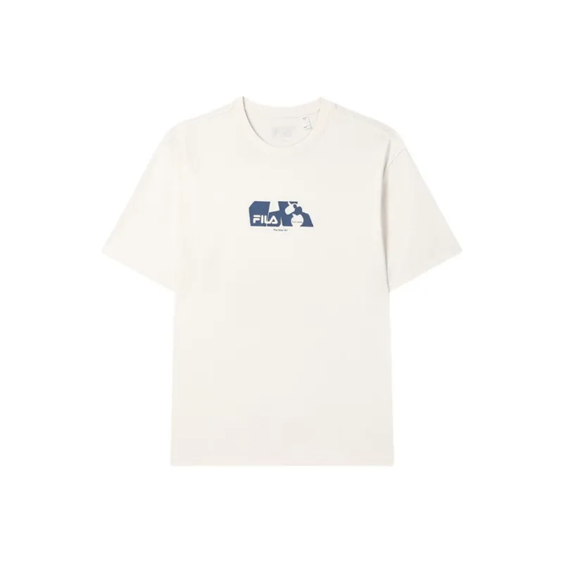 FILA ORIGINALE SS25 T Shirt Men's Steam White-0