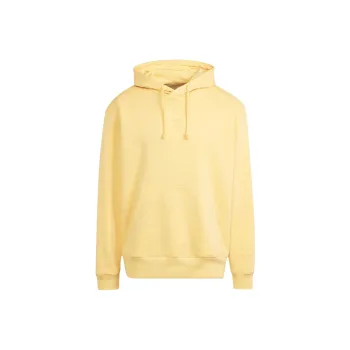 Adidas All Szn Fleece Hoodie Sweatshirt Men's Yellow