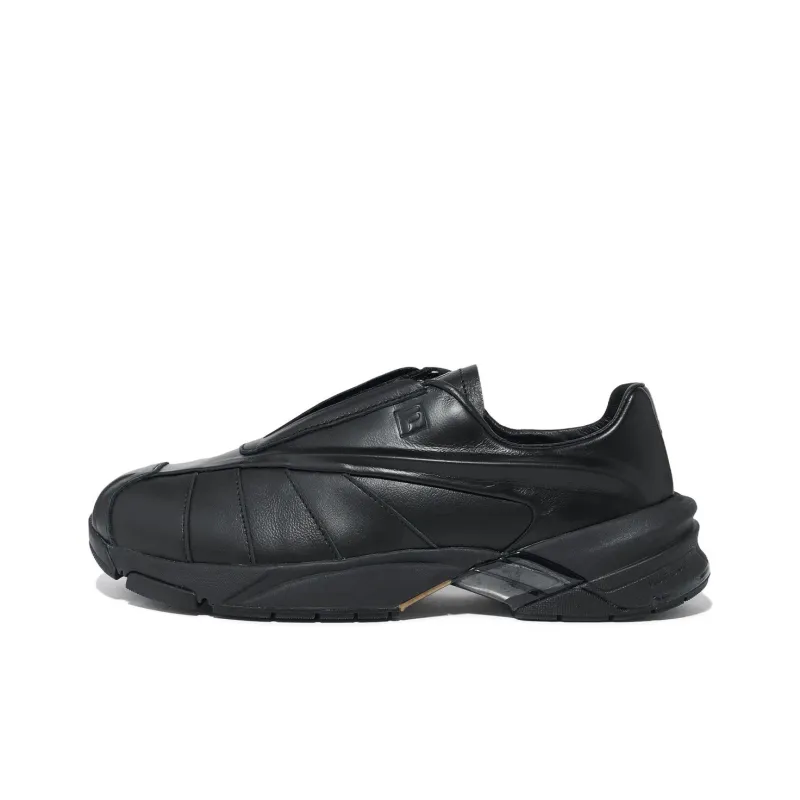 FILA Replica 2002 Anti Slip Wear Resistant Low Top Casual Shoes Unisex Black-0