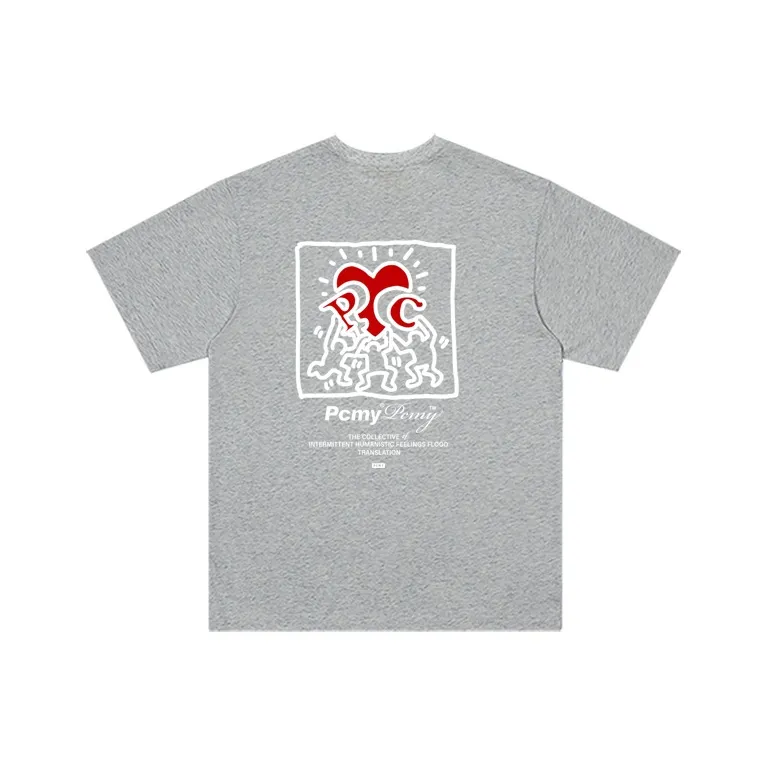 PCMY Short Sleeved T Shirts Unisex-17