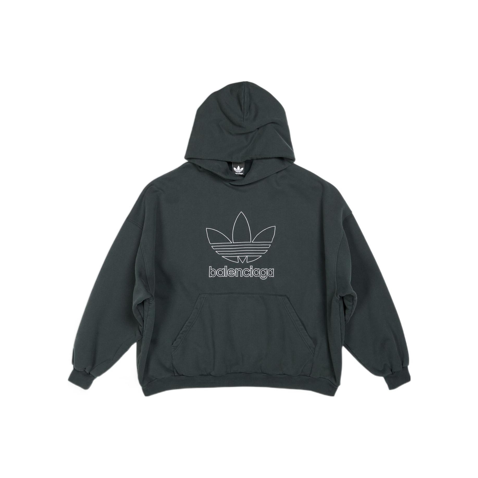 BALENCIAGA adidas Hoodie Large Fit パーカー Balenciaga X Adidas Unisex Hoodie Large Fit - POIZON
