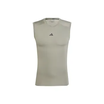 Adidas Free Shipping With AdiClub Techfit Compression Training Sleeveless Tee