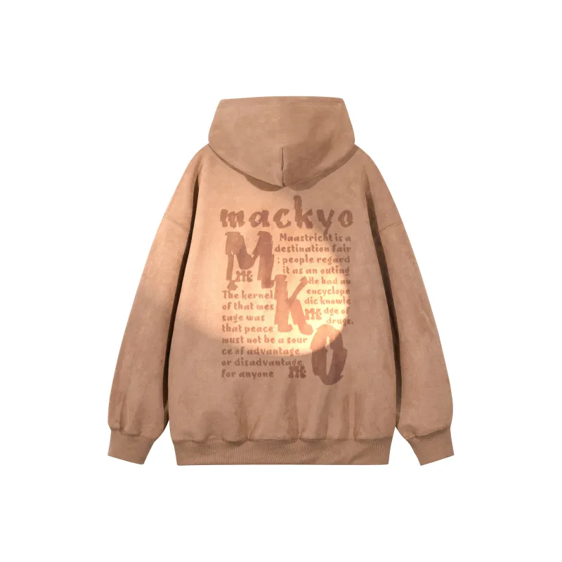 Mackyo Sweatshirt Spring And Fall Winter Unisex-14