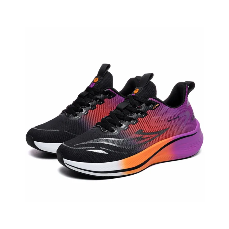 Meiretu Cushioned Wear Resistant Breathable Low Top Marathon Running Shoes Men's-16