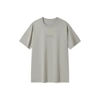 XTEP T Shirts Men City Solitude Gray