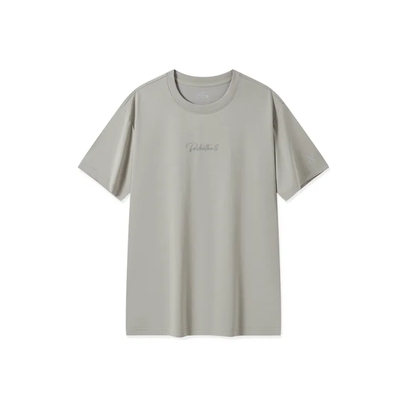 XTEP T Shirt Men's City Solitude Gray-0
