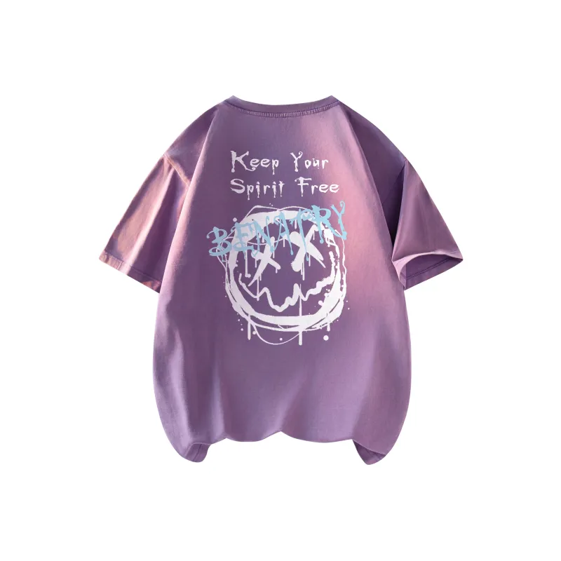 BENATRY T-Shirt Unisex Black Gray Color-14