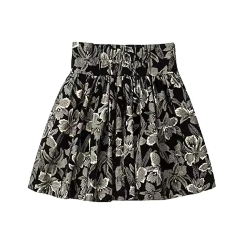 DEAR DEER PUFF Casual Short Skirts Women's Multicolor-1