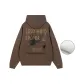Coffee Hooded (Thickened and Fleece-Lined)