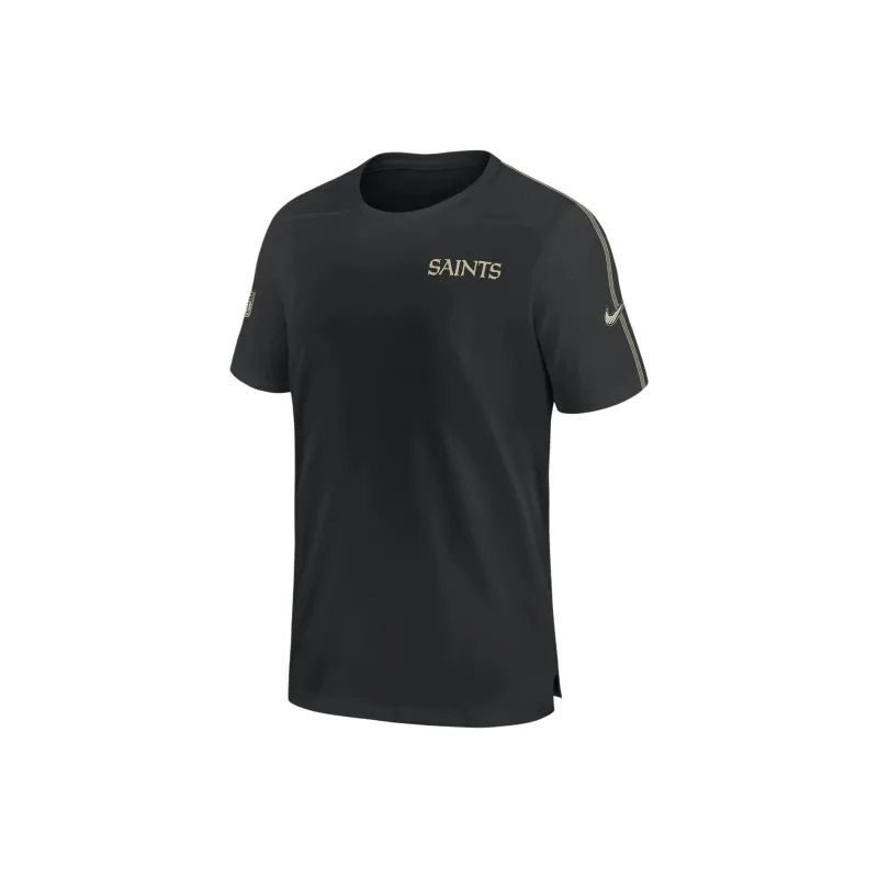 Nike New Orleans Saints Sideline Coach Men's Nike Dri FIT Nfl Top-0