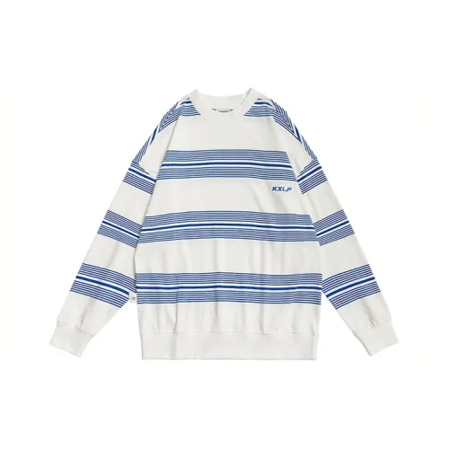 KXLFCHN contrast-panel sweatshirts Unisex