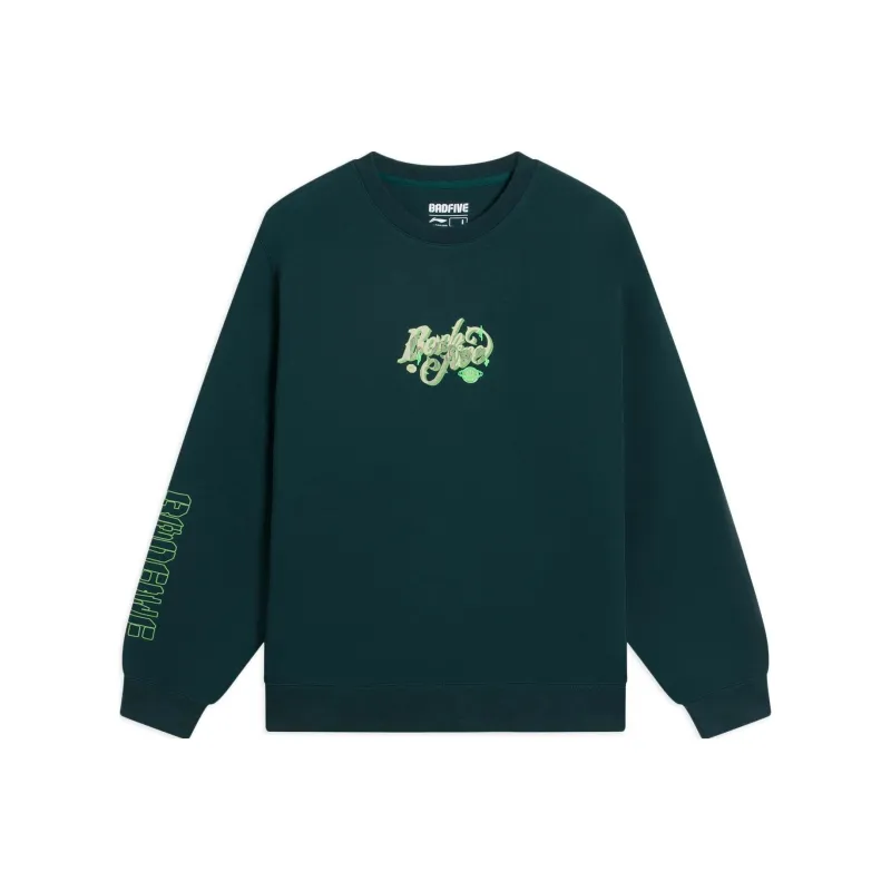 LiNing Badfive Sweatshirt Men's Pine Jasper-0