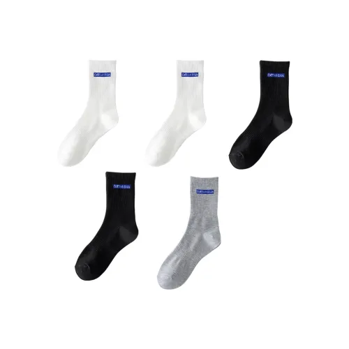 Herbal Primer Mid Calf Socks Men's 5 Pack