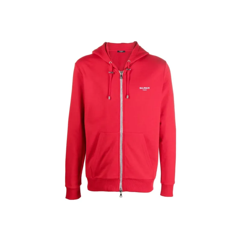 BALMAIN Sweatshirts Men Red-0