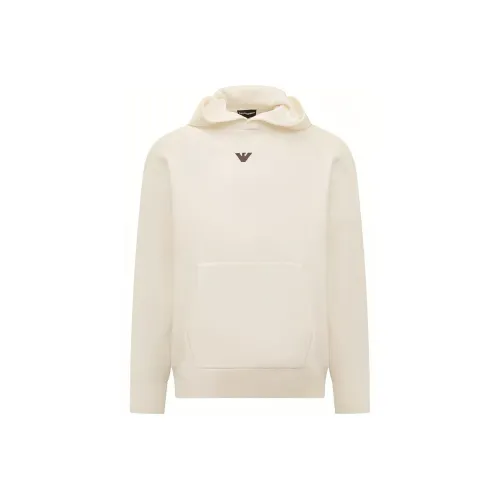 EMPORIO armani Handbag Sweatshirts Men Vanilla