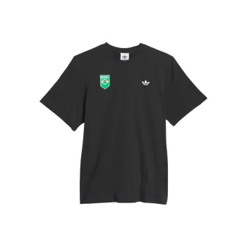 Adidas Originals Skateboarding BRASIL CRIOLA T-Shirt Men's Black