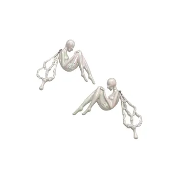 RESETSOUL Alloy Earrings Unisex