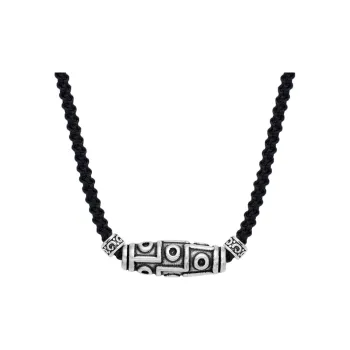 SINO GEM 999 Fine Silver Necklaces Men's