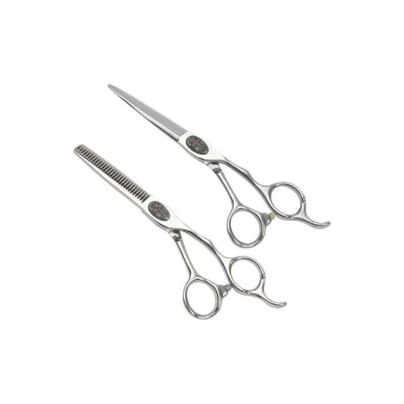 XIBI Hair Scissors Hair Scissors Scissor Set For Professional Thinning Flat Teeth Shears Barber Shop Only Hair-0