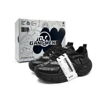 Hong Kong Meng Anti Slip And Wear Resistant Height Increasing Low Top Chunky Sneakers Men's