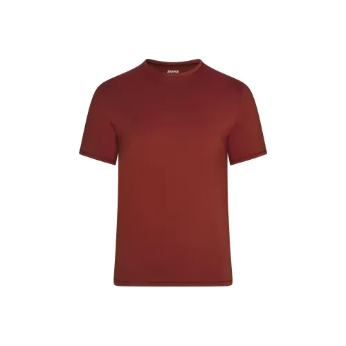 SKIMS SS25 SPORT MENS T-SHIRT T-Shirt Men's SANGRIA/Sangria Wine Color