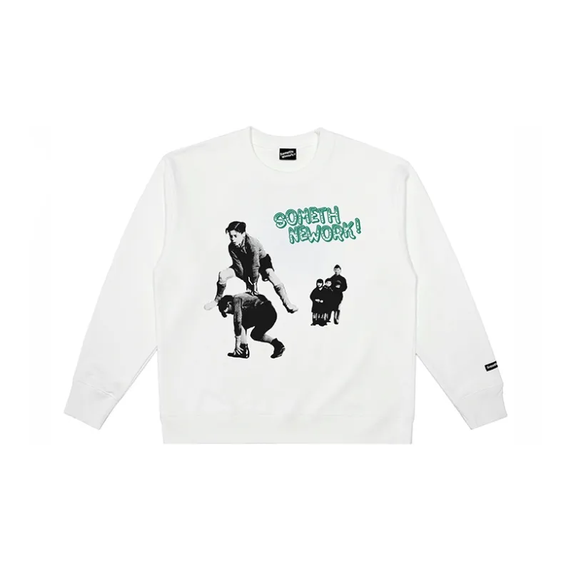 STNW Crew Neck Loose Fit Sweatshirt Unisex-0