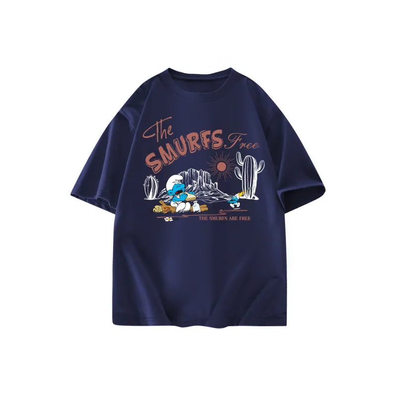 The Smurfs T Shirts Unisex-18