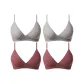 4 Pack (2 Silver Gray+2 Caramel)