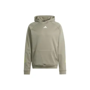 Adidas Train Icons 3 Stripes Hoodie