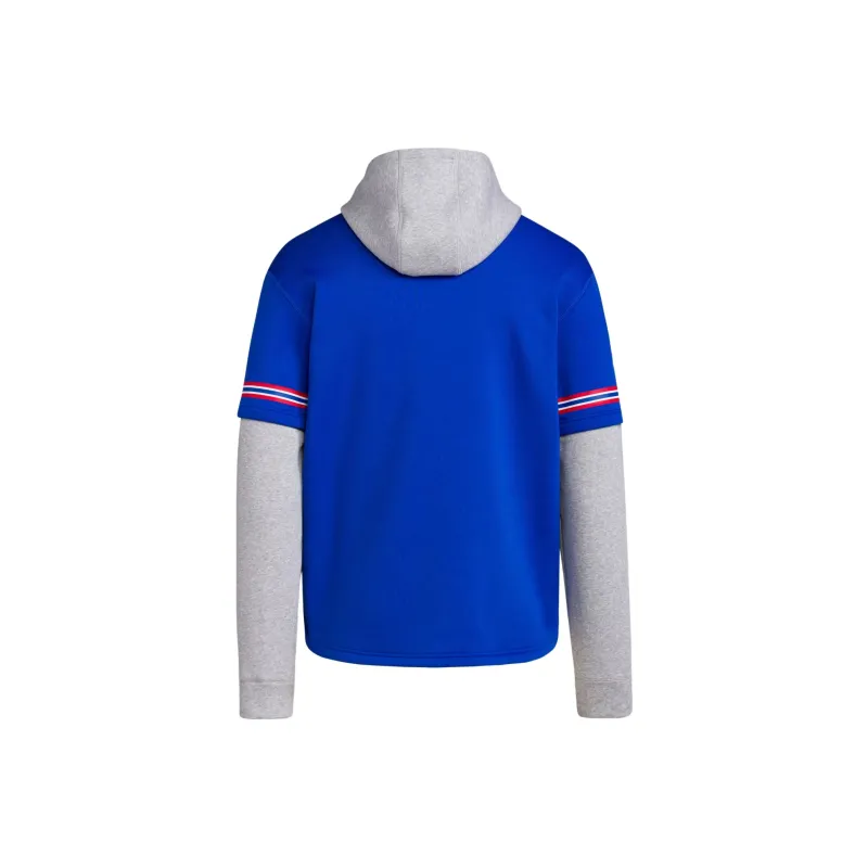 Adidas Free Shipping With AdiClub Kansas Jayhawks Hooded Jersey-1